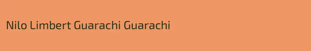 Nilo Limbert Guarachi Guarachi